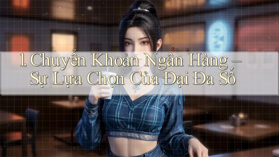 1. Chuyển Khoản Ngân Hàng – Sự Lựa Chọn Của Đại Đa Số