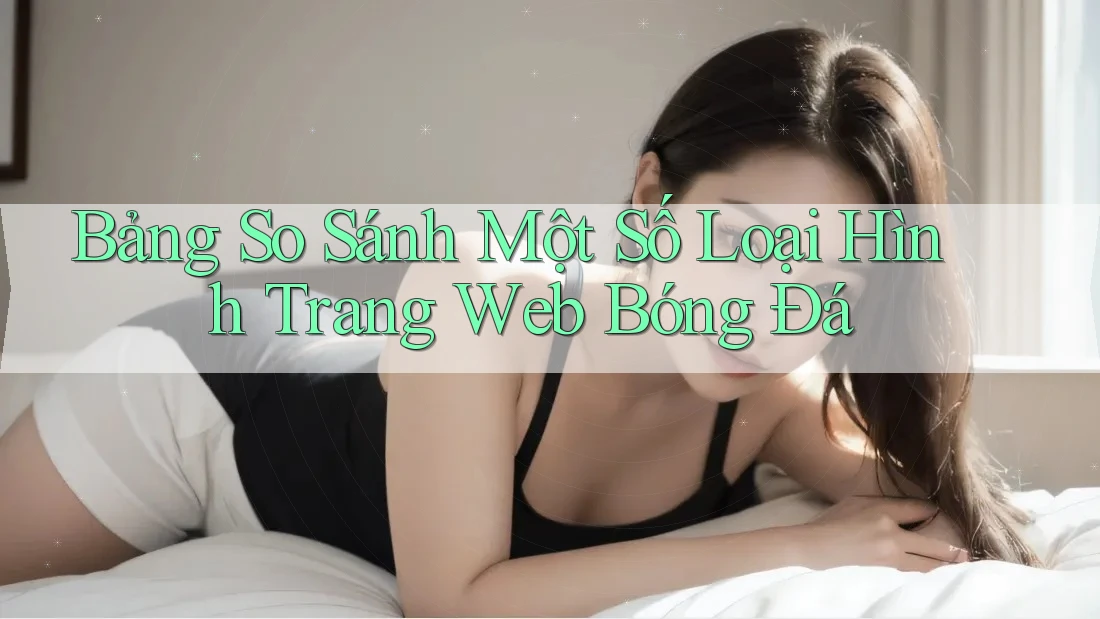 Bảng So Sánh Một Số Loại Hình Trang Web Bóng Đá