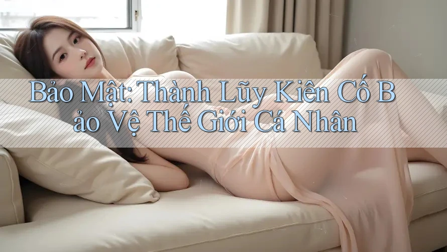 Bảo Mật: Thành Lũy Kiên Cố Bảo Vệ Thế Giới Cá Nhân