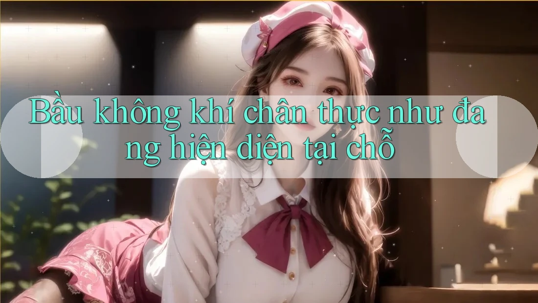 Bầu không khí chân thực như đang hiện diện tại chỗ