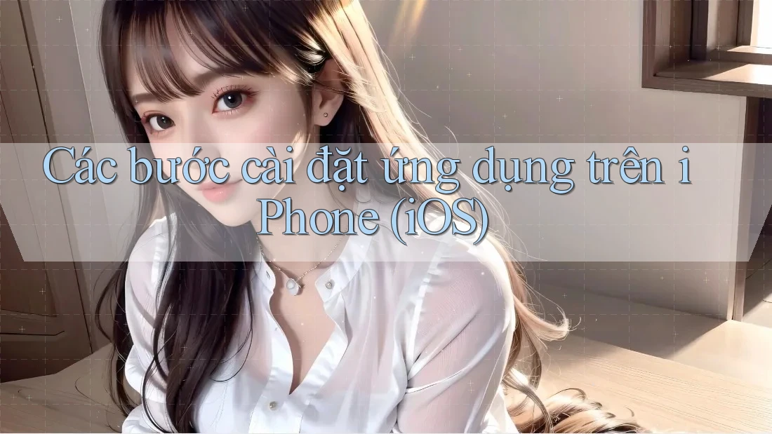 Các bước cài đặt ứng dụng trên iPhone (iOS) Các bước cài đặt ứng dụng trên iPhone (iOS)