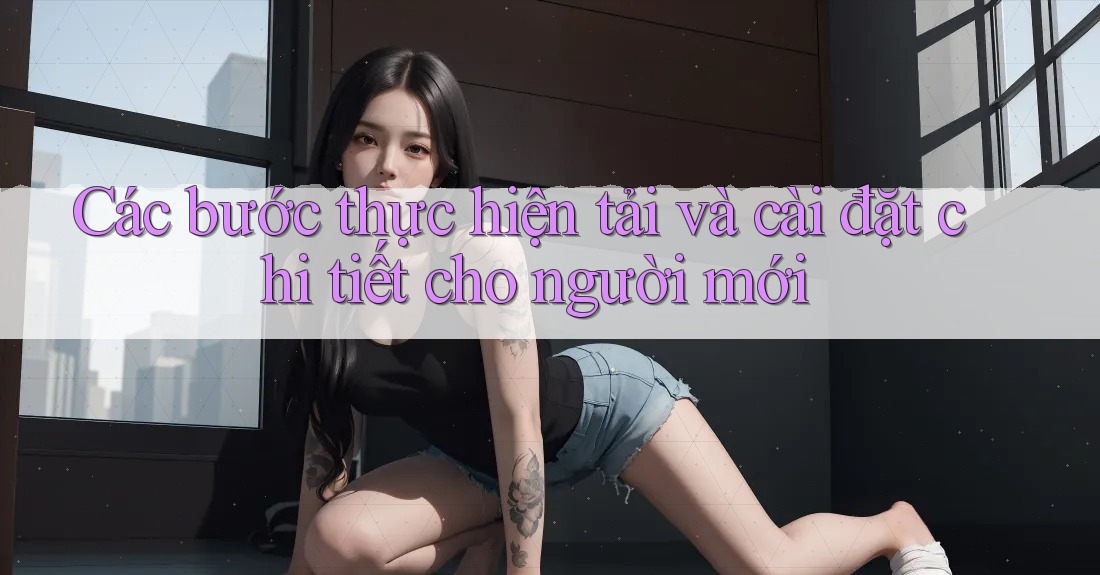 Các bước thực hiện tải và cài đặt chi tiết cho người mới Các bước thực hiện tải và cài đặt chi tiết cho người mới