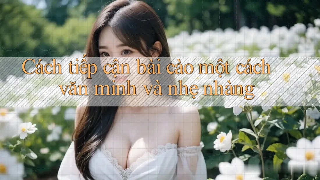 Cách tiếp cận bài cào một cách văn minh và nhẹ nhàng Cách tiếp cận bài cào một cách văn minh và nhẹ nhàng