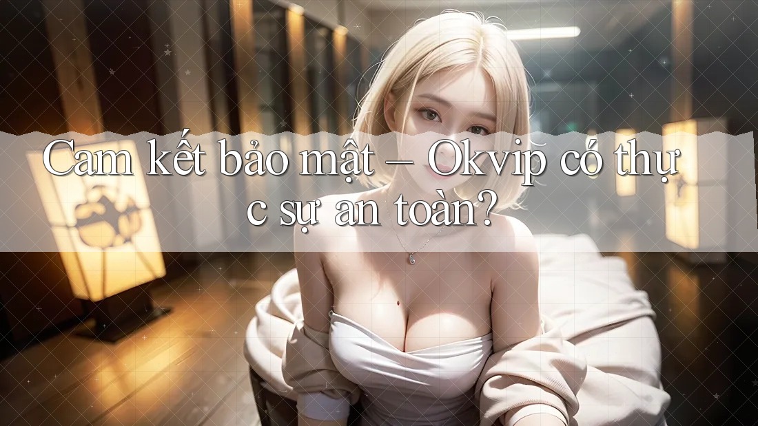 Cam kết bảo mật – Okvip có thực sự an toàn?