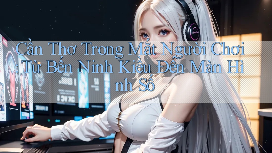 Cần Thơ Trong Mắt Người Chơi: Từ Bến Ninh Kiều Đến Màn Hình Số