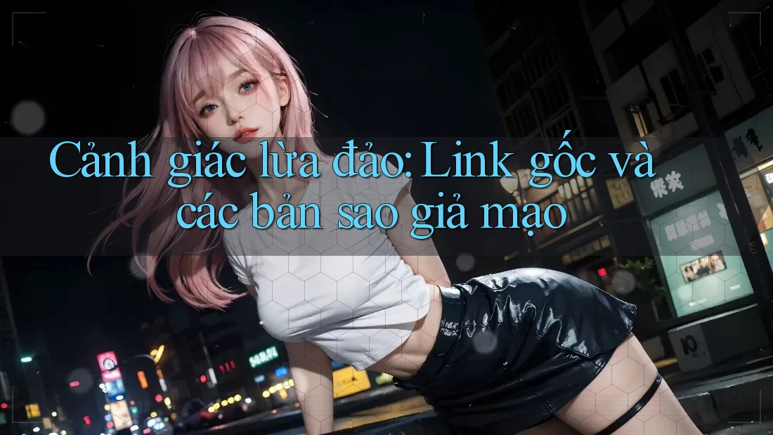 Cảnh giác lừa đảo: Link gốc và các bản sao giả mạo