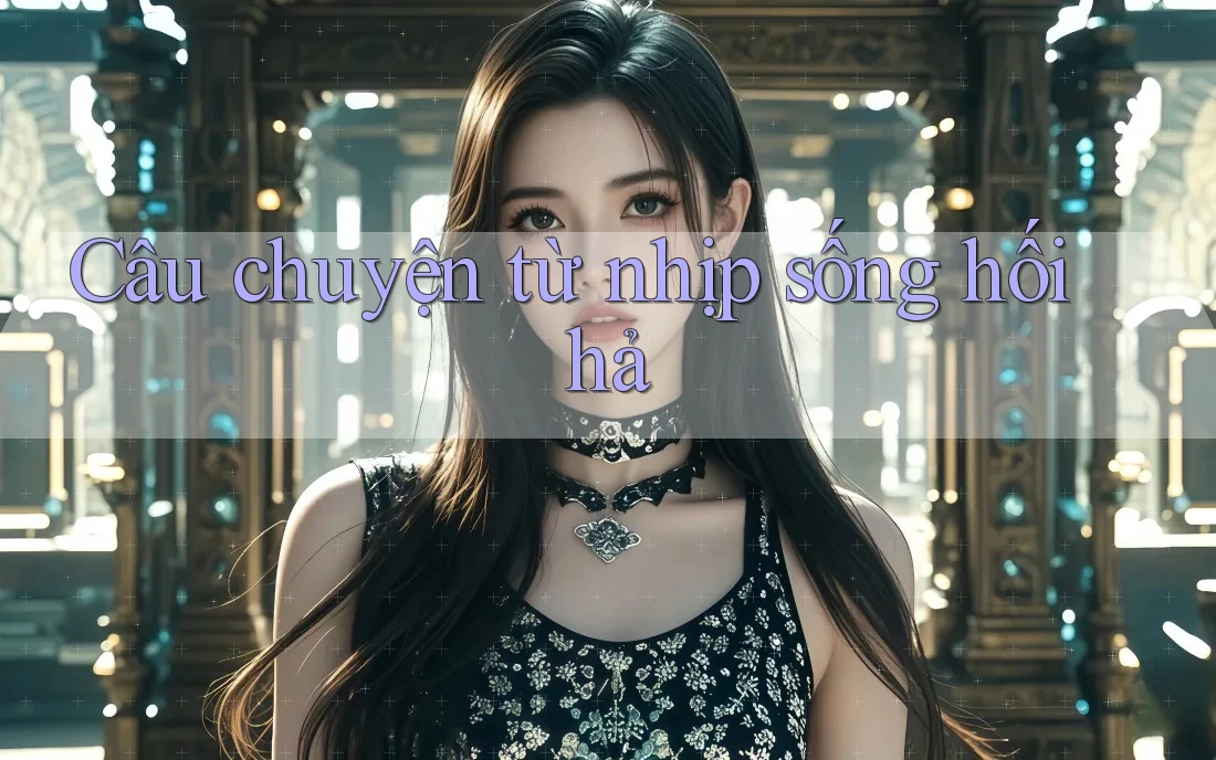Câu chuyện từ nhịp sống hối hả Câu chuyện từ nhịp sống hối hả