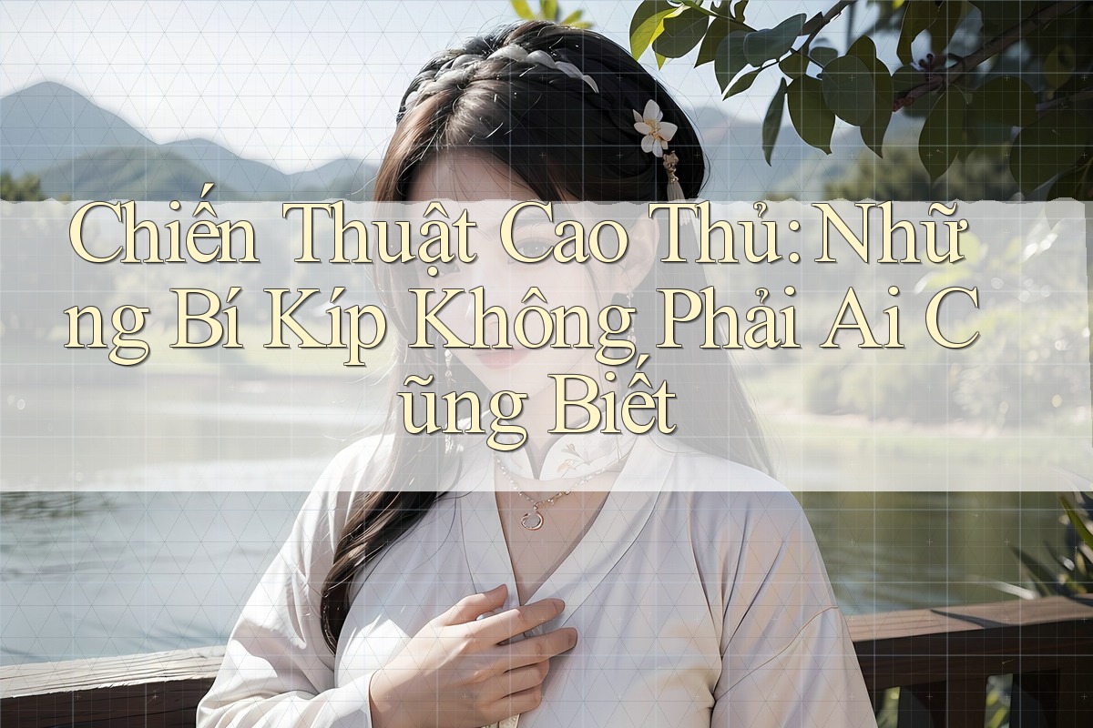 Chiến Thuật Cao Thủ: Những Bí Kíp Không Phải Ai Cũng Biết