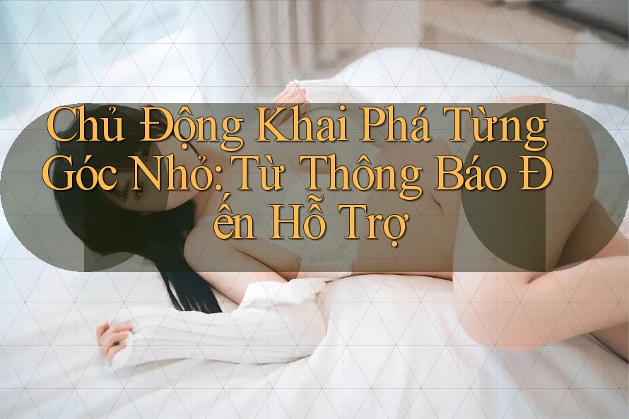 Chủ Động Khai Phá Từng Góc Nhỏ: Từ Thông Báo Đến Hỗ Trợ