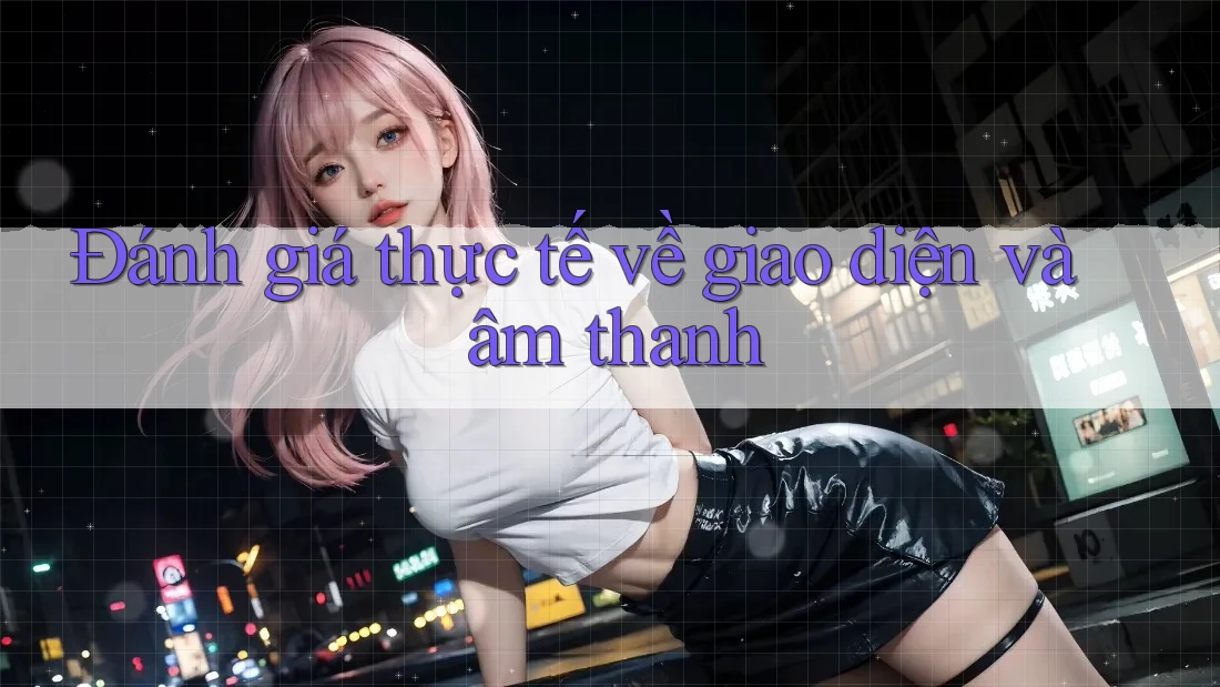Đánh giá thực tế về giao diện và âm thanh Đánh giá thực tế về giao diện và âm thanh