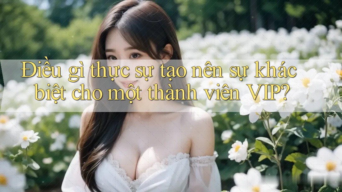 Điều gì thực sự tạo nên sự khác biệt cho một thành viên VIP?
