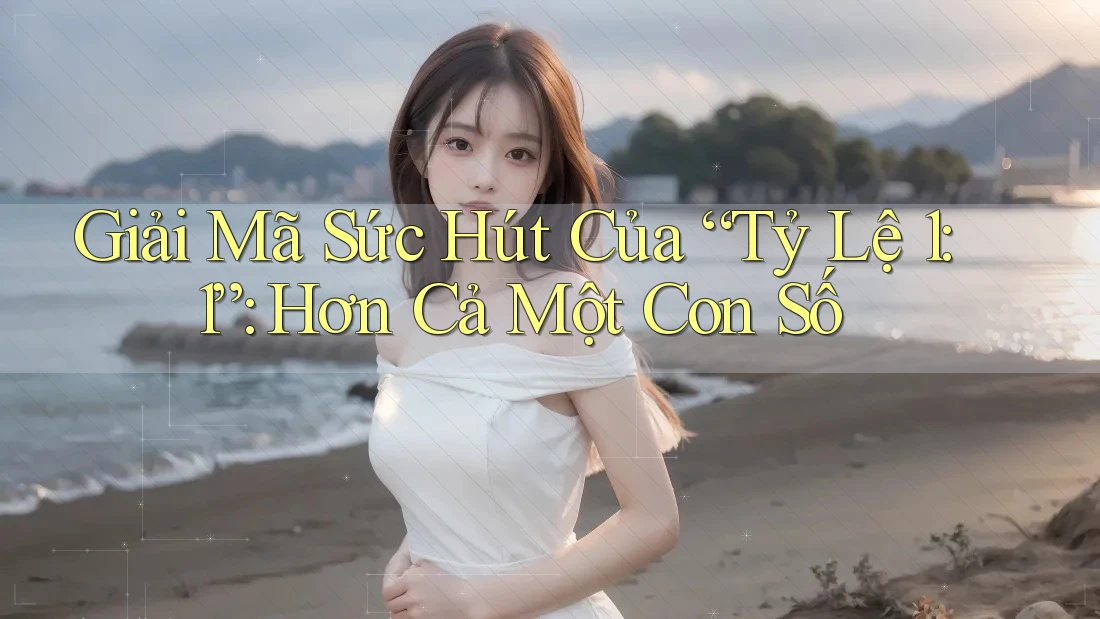 Giải Mã Sức Hút Của “Tỷ Lệ 1: 1”: Hơn Cả Một Con Số