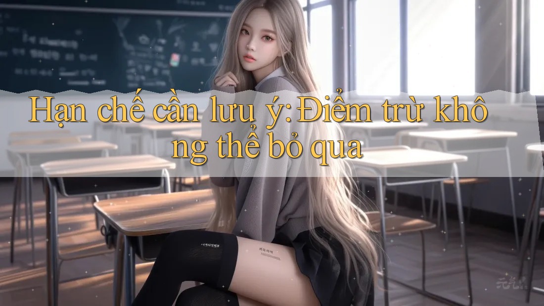 Hạn chế cần lưu ý: Điểm trừ không thể bỏ qua