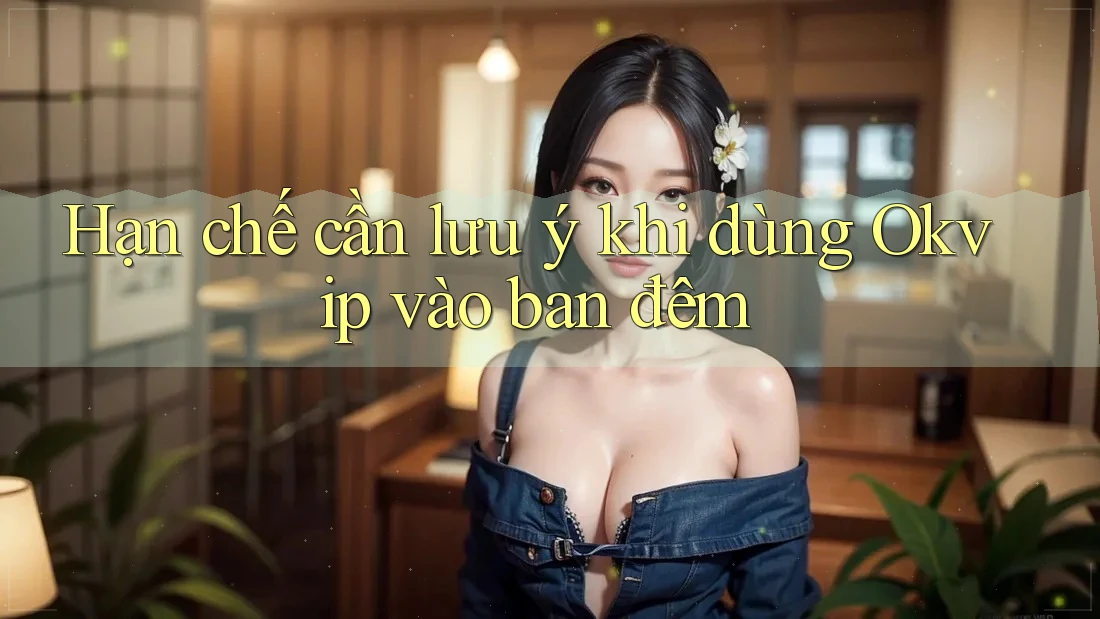 Hạn chế cần lưu ý khi dùng Okvip vào ban đêm