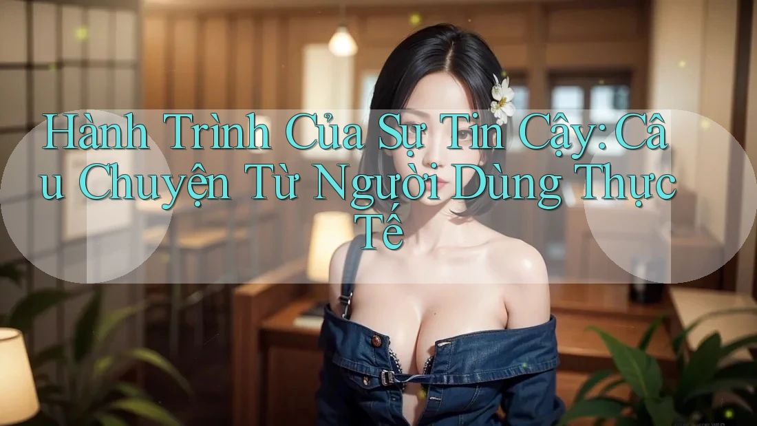 Hành Trình Của Sự Tin Cậy: Câu Chuyện Từ Người Dùng Thực Tế