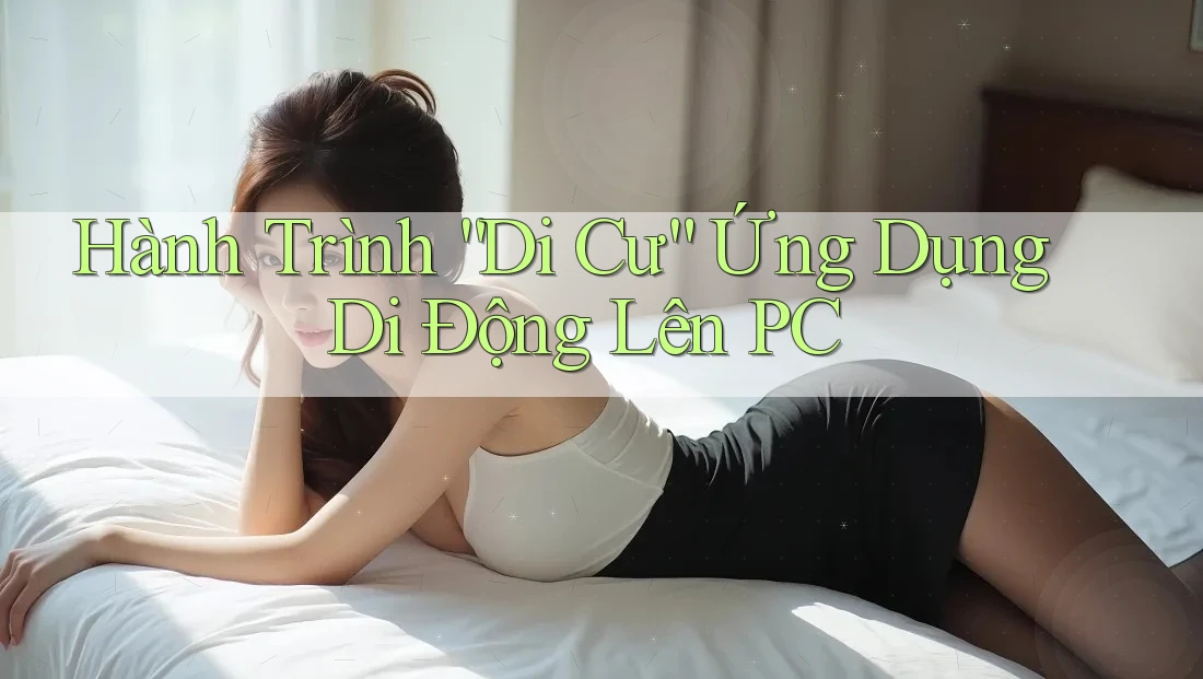 Hành Trình “Di Cư” Ứng Dụng Di Động Lên PC