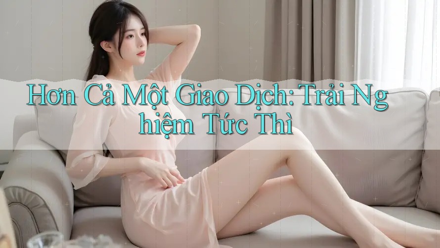 Hơn Cả Một Giao Dịch: Trải Nghiệm Tức Thì