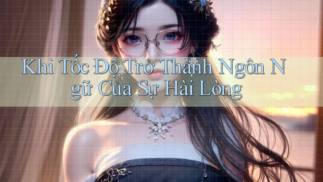 Khi Tốc Độ Trở Thành Ngôn Ngữ Của Sự Hài Lòng