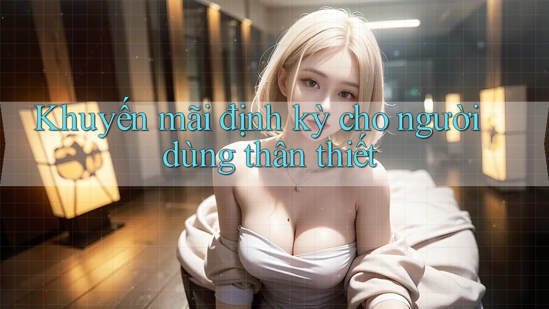 Khuyến mãi định kỳ cho người dùng thân thiết