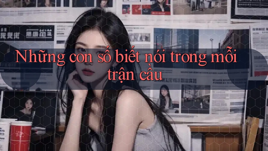 Những con số biết nói trong mỗi trận cầu