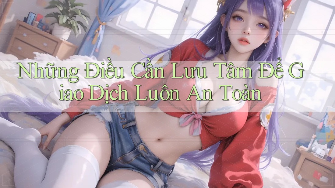 Những Điều Cần Lưu Tâm Để Giao Dịch Luôn An Toàn