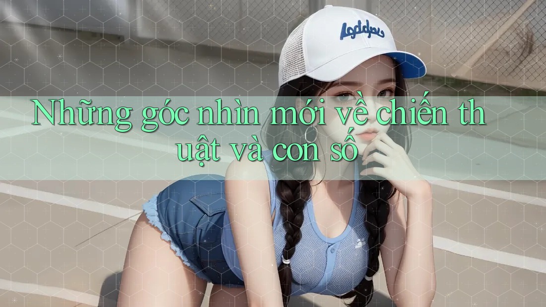 Những góc nhìn mới về chiến thuật và con số