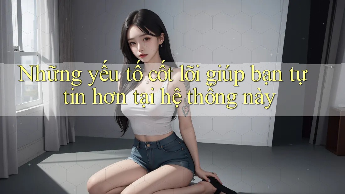 Những yếu tố cốt lõi giúp bạn tự tin hơn tại hệ thống này