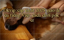 Okvip cập nhật 2025 giao diện tiếng Việt, cách chơi poker