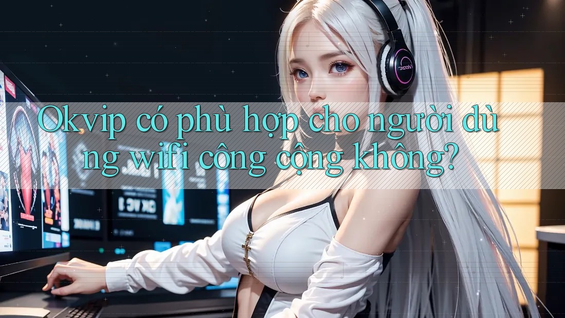 Okvip có phù hợp cho người dùng wifi công cộng không?