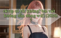 okvip có tốt không bài viết hướng dẫn dùng wifi (2026)
