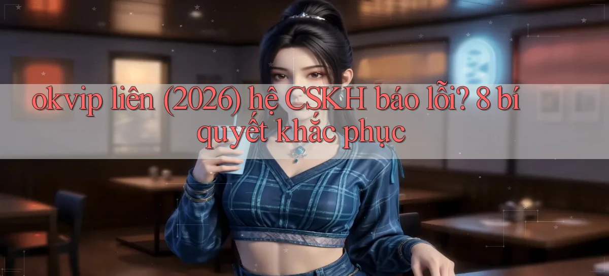 okvip liên (2026) hệ CSKH báo lỗi 8 bí quyết khắc phục