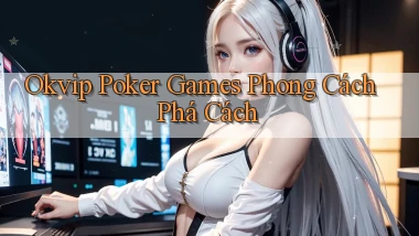 okvip  poker games phong cách phá cách