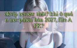 okvip review thật khi ở quán net phiên bản 2027, file APK