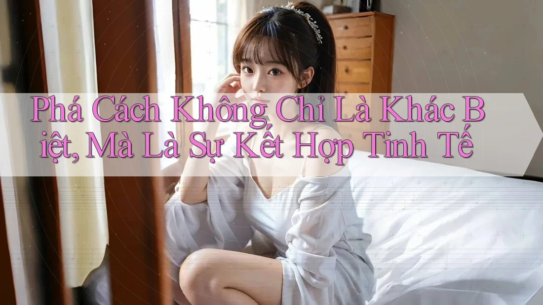 Phá Cách Không Chỉ Là Khác Biệt, Mà Là Sự Kết Hợp Tinh Tế Phá Cách Không Chỉ Là Khác Biệt, Mà Là Sự Kết Hợp Tinh Tế