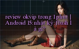 review okvip trong 1 phút Android 15 nhật ký flush là gì