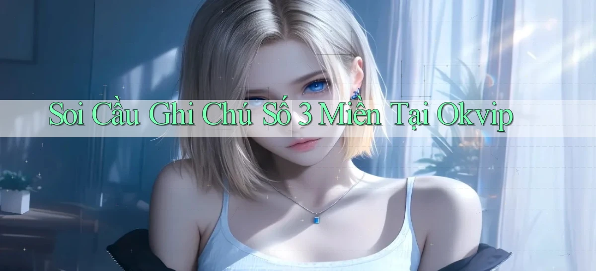 soi cầu ghi chú số 3 miền tại okvip