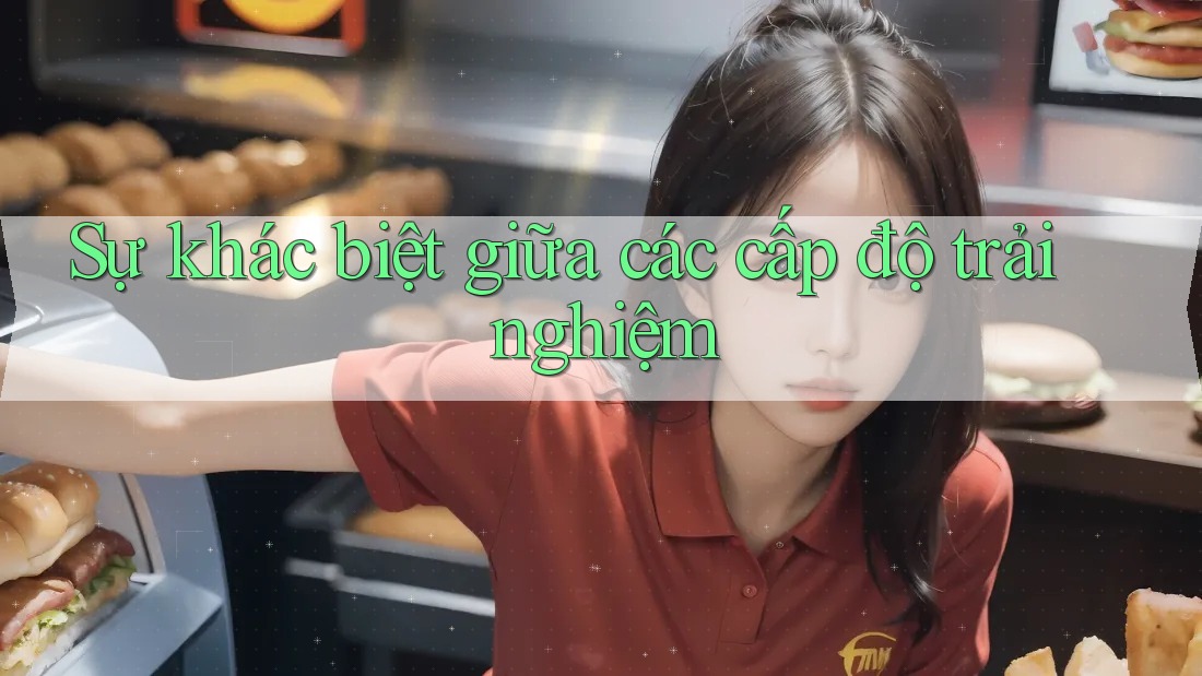 Sự khác biệt giữa các cấp độ trải nghiệm