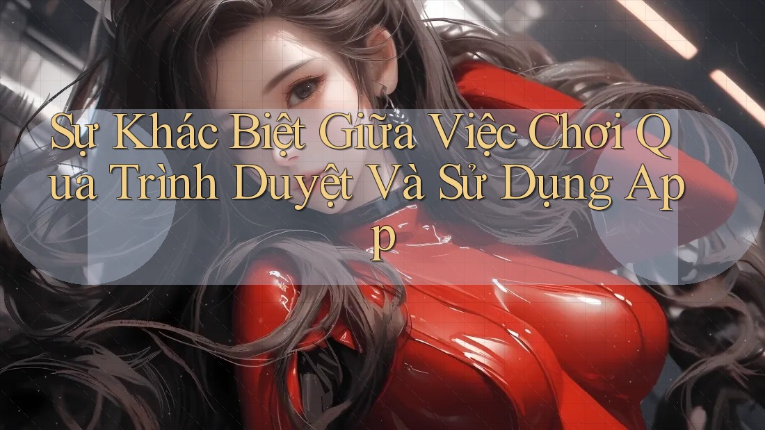 Sự Khác Biệt Giữa Việc Chơi Qua Trình Duyệt Và Sử Dụng App