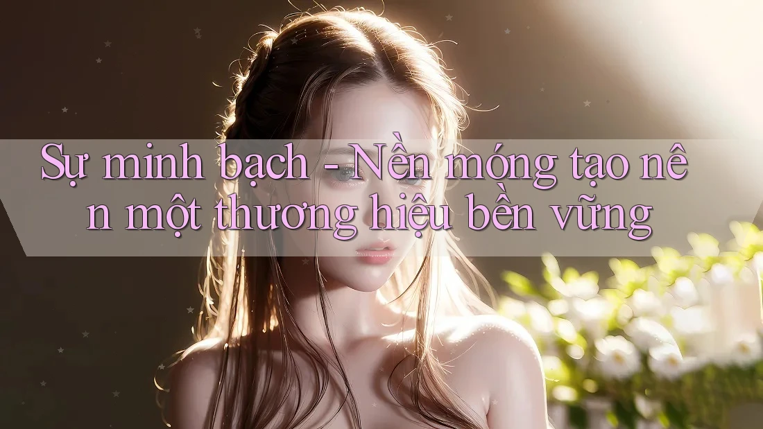 Sự minh bạch - Nền móng tạo nên một thương hiệu bền vững