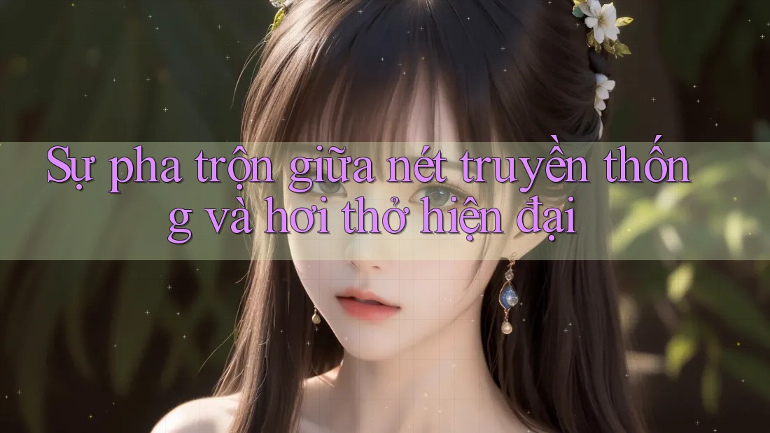 Sự pha trộn giữa nét truyền thống và hơi thở hiện đại Sự pha trộn giữa nét truyền thống và hơi thở hiện đại