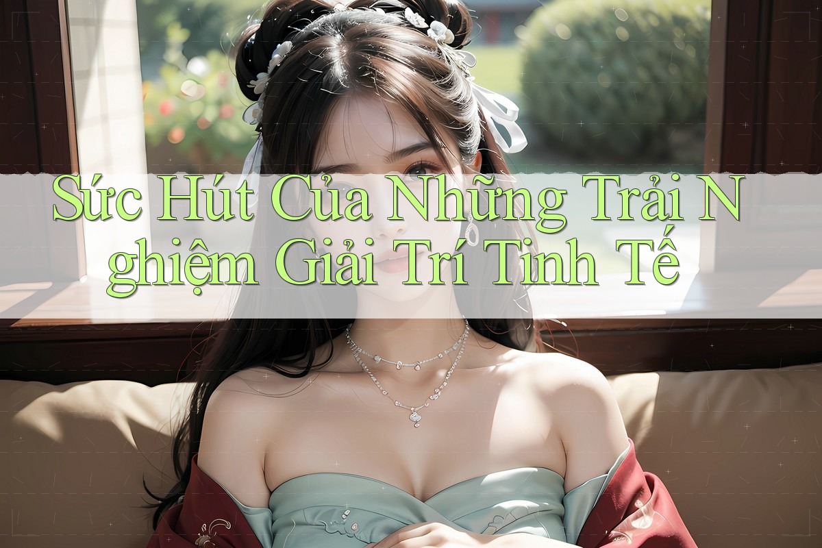 Sức Hút Của Những Trải Nghiệm Giải Trí Tinh Tế