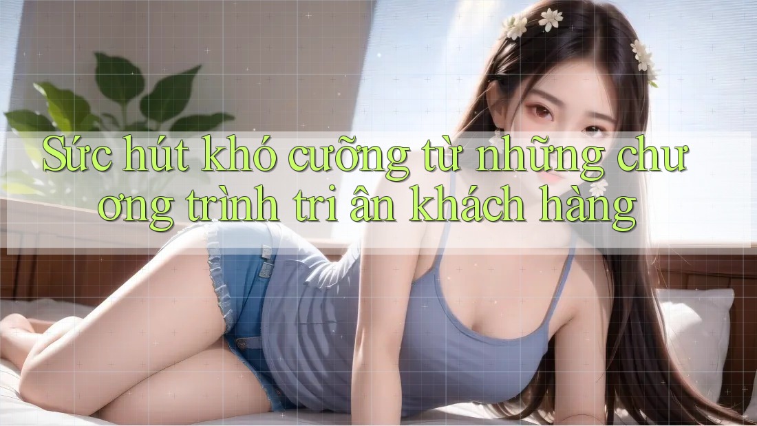 Sức hút khó cưỡng từ những chương trình tri ân khách hàng