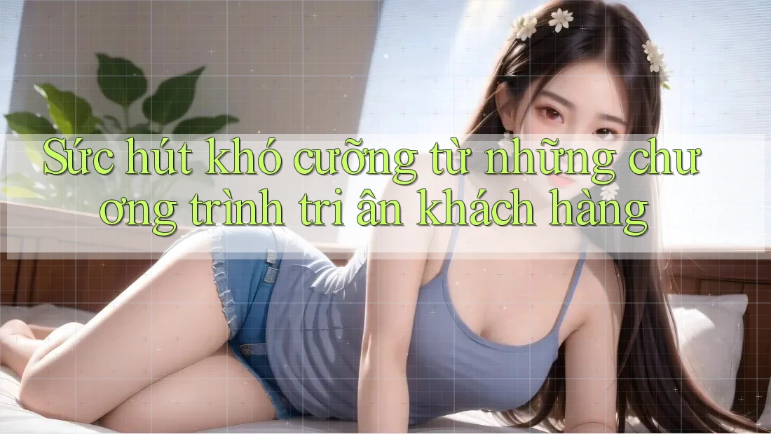 Sức hút khó cưỡng từ những chương trình tri ân khách hàng