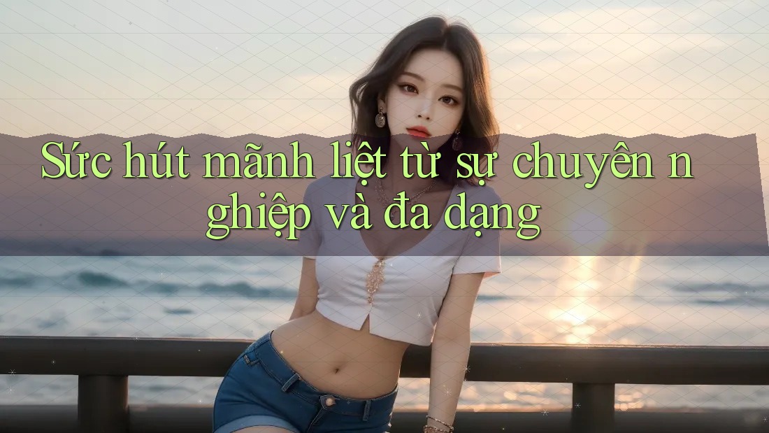 Sức hút mãnh liệt từ sự chuyên nghiệp và đa dạng