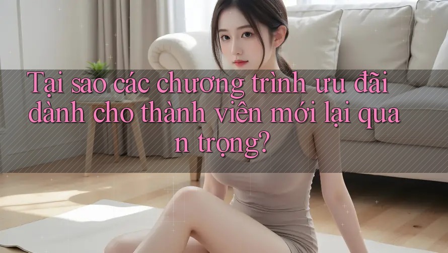 Tại sao các chương trình ưu đãi dành cho thành viên mới lại quan trọng?