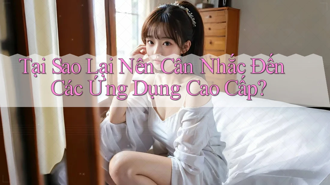 Tại Sao Lại Nên Cân Nhắc Đến Các Ứng Dụng Cao Cấp?