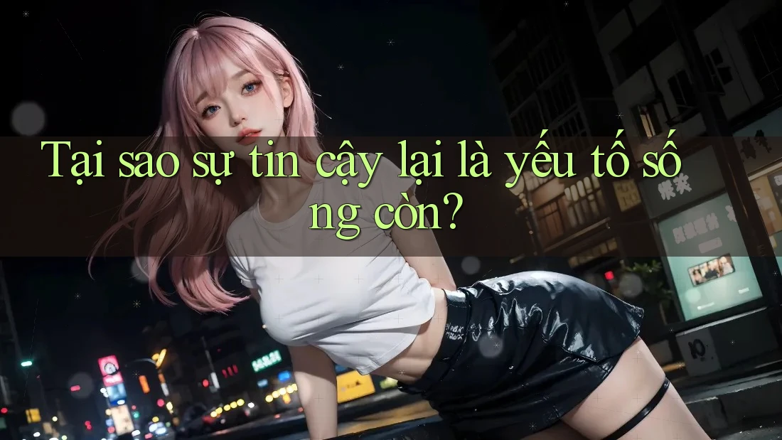 Tại sao sự tin cậy lại là yếu tố sống còn?
