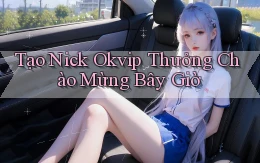 tạo nick okvip thưởng chào mừng bây giờ