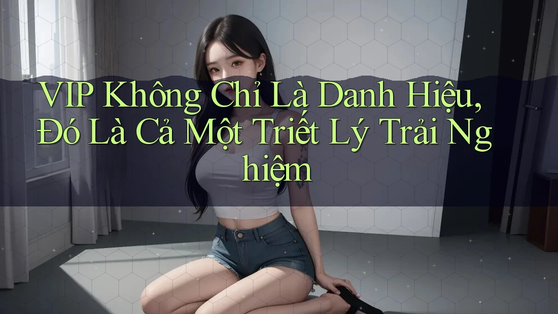 VIP Không Chỉ Là Danh Hiệu, Đó Là Cả Một Triết Lý Trải Nghiệm